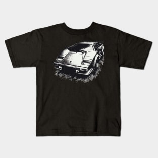 Lamborghini Countach Kids T-Shirt